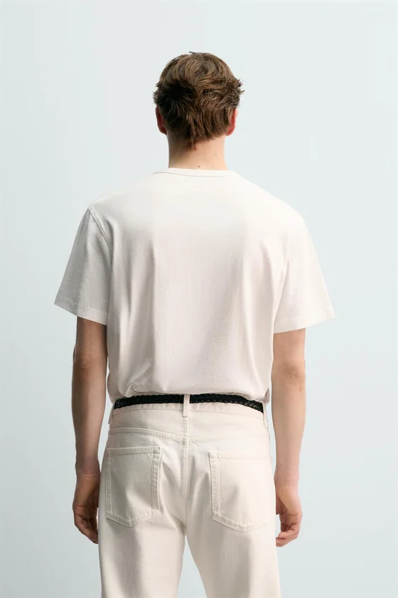 ФУТБОЛКА С КАРМАНОМ Zara «Aaron Levine»