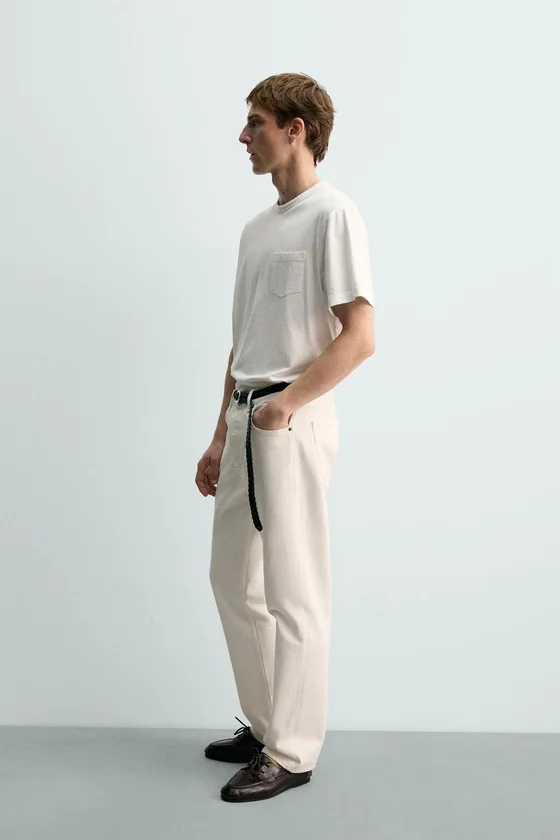 ФУТБОЛКА С КАРМАНОМ Zara «Aaron Levine»
