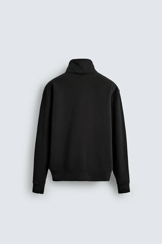 ТОЛСТОВКА С ВОРОТНИКОМ НА МОЛНИИ И ЛЕНТОЙ Zara «Aaron Levine»