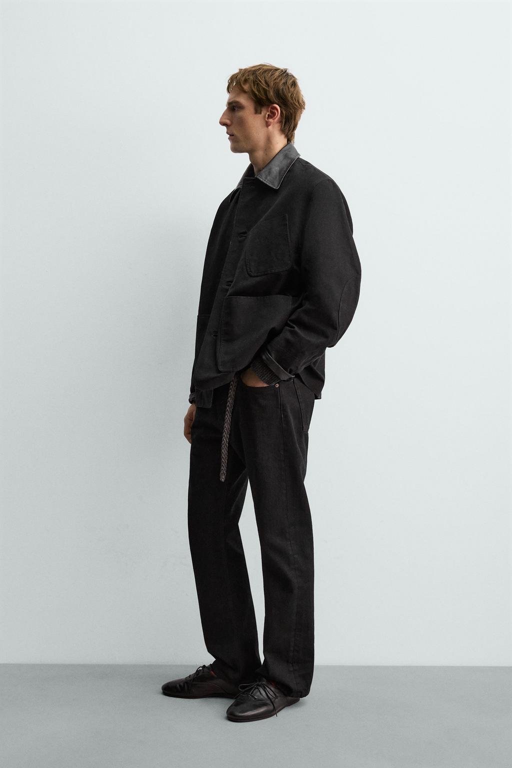 ДЖИНСЫ STRAIGHT FIT BOOTCUT AARON LEVINE X ZARA