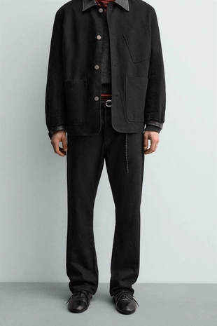 Джинсы STRAIGHT FIT BOOTCUT AARON LEVINE X ZARA