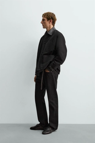 Джинсы STRAIGHT FIT BOOTCUT AARON LEVINE X ZARA