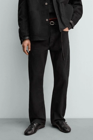 Джинсы STRAIGHT FIT BOOTCUT AARON LEVINE X ZARA- Заказать в России