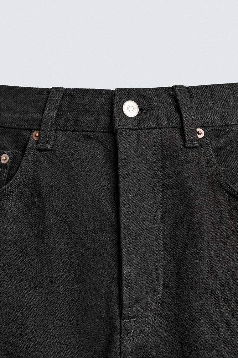 Джинсы прямого покроя буткат эрон левин для zara