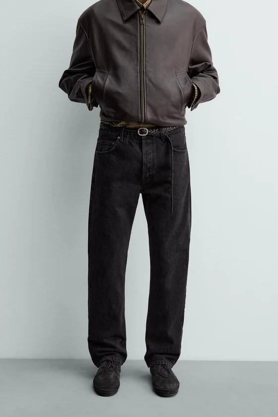ДЖИНСЫ прямого кроя Zara «Aaron Levine»