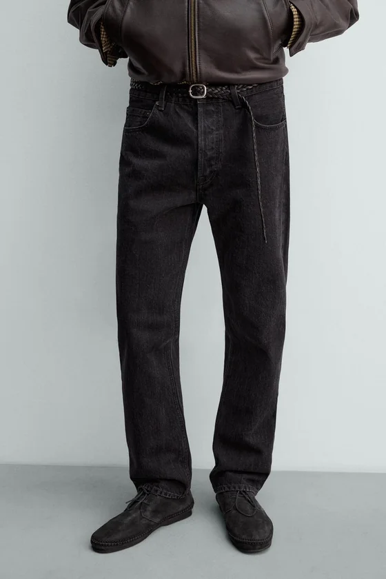 ДЖИНСЫ прямого кроя Zara «Aaron Levine»