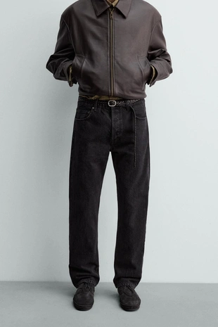 Джинсы STRAIGHT FIT AARON LEVINE X ZARA- Заказать в России