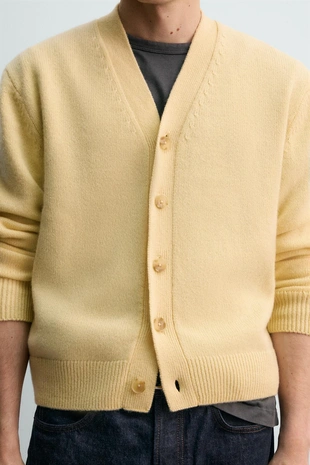 Кардиган из 100% кашемира AARON LEVINE X ZARA- Заказать в России