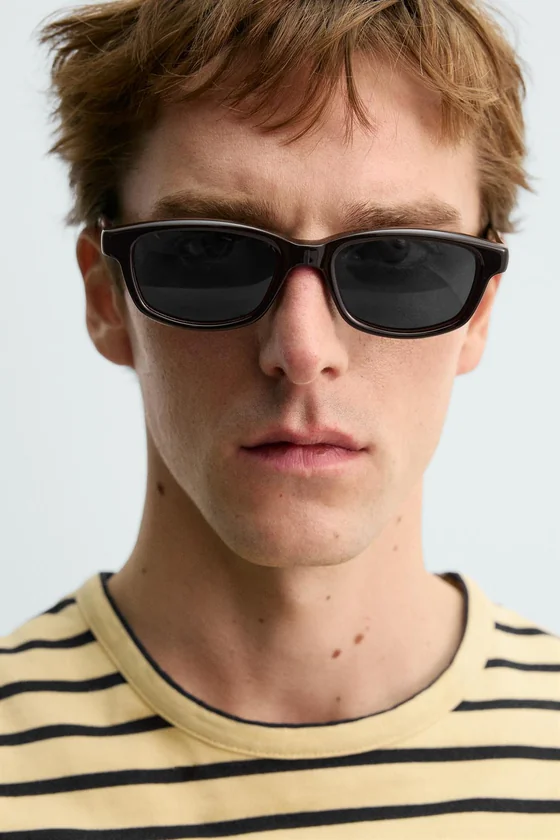ЖАККАРДОВАЯ ФУТБОЛКА В ПОЛОСКУ Zara «Aaron Levine»