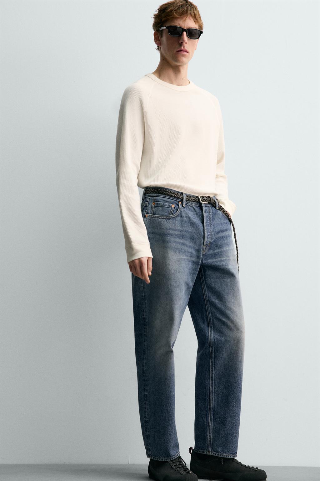 ФУТБОЛКА ИЗ РЕЛЬЕФНОЙ ТКАНИ AARON LEVINE X ZARA