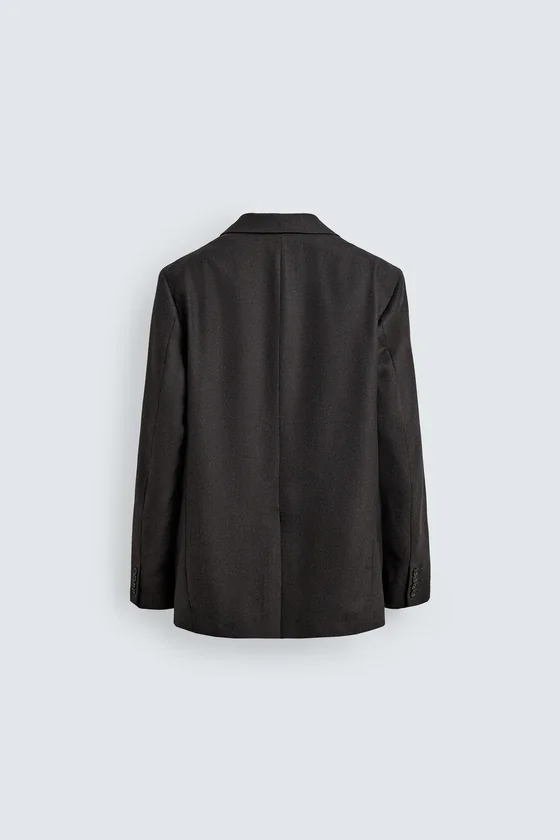 ДВУБОРТНЫЙ КОСТЮМНЫЙ БЛЕЙЗЕР ИЗ ШЕРСТИ Zara «Aaron Levine»