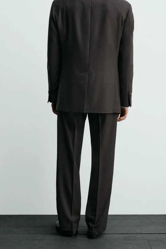 КОСТЮМНЫЕ БРЮКИ ИЗ ШЕРСТИ Zara «Aaron Levine»