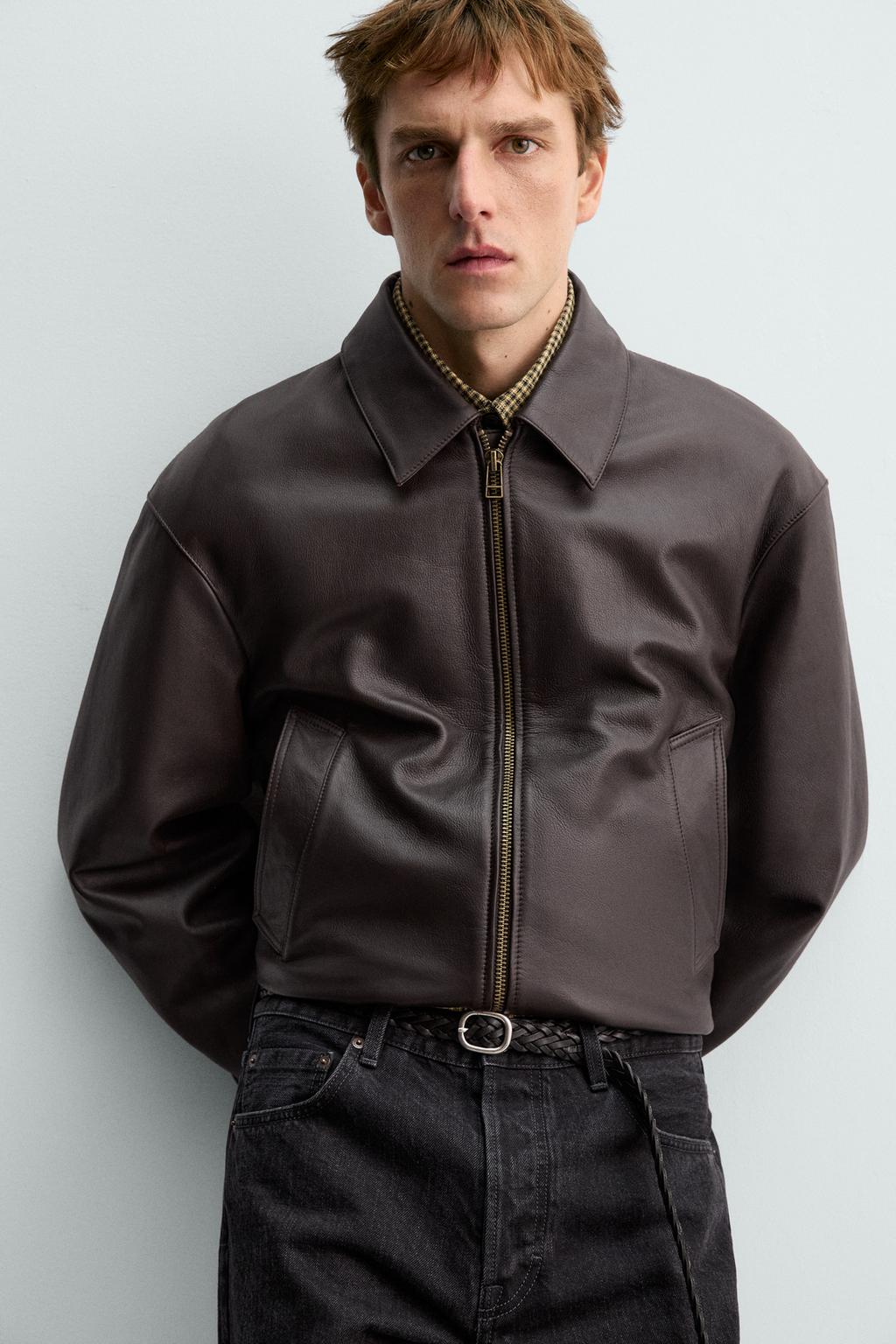 КОЖАНЫЙ ПЛЕТЕНЫЙ РЕМЕНЬ AARON LEVINE X ZARA