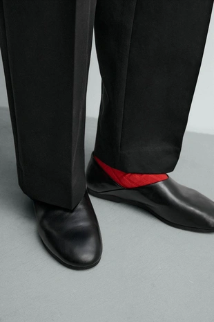 Кожаные туфли на подошве VIBRAM® AARON LEVINE X ZARA- Заказать в России