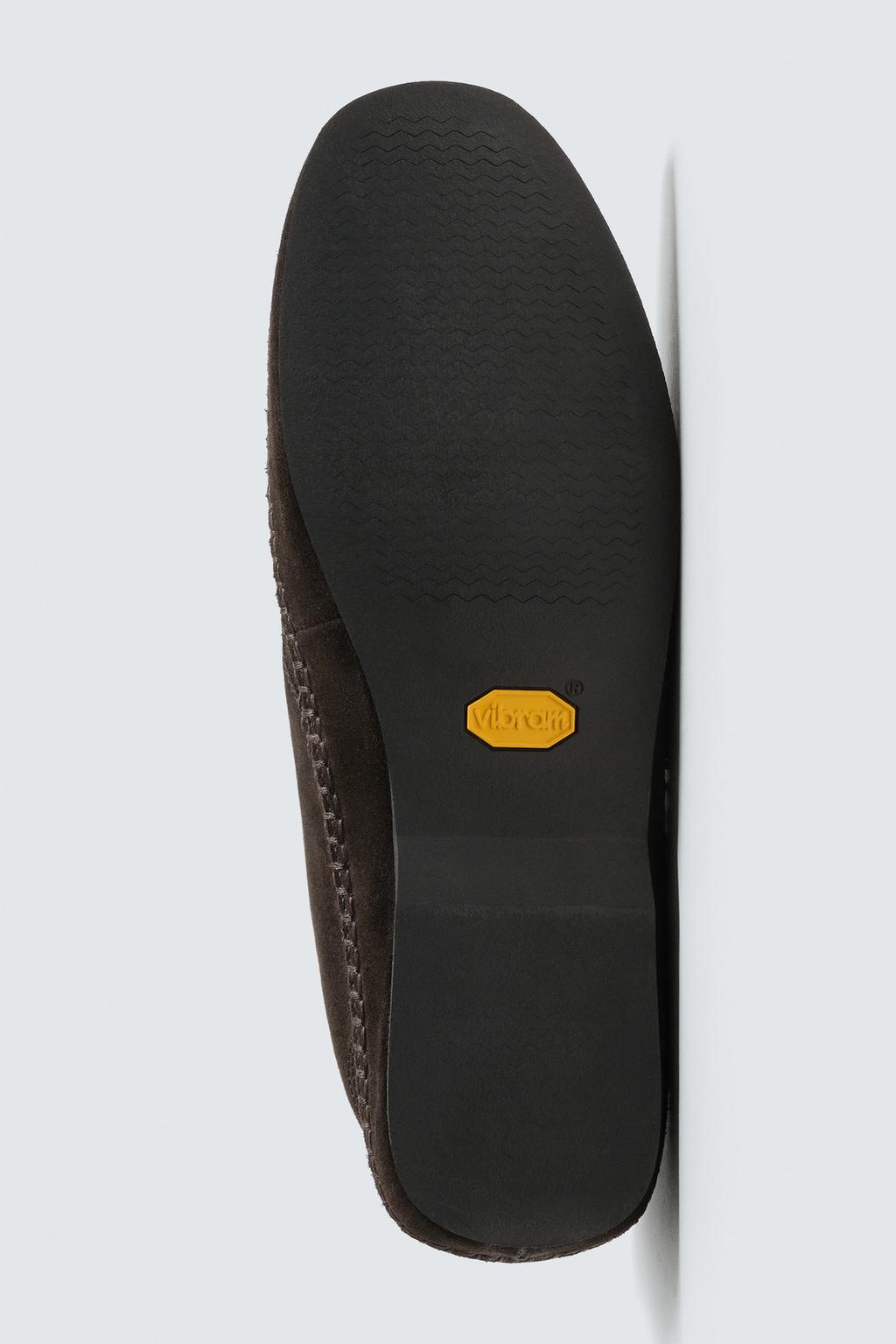 КОЖАНЫЕ ТУФЛИ-ДЕРБИ С ПОДОШВОЙ VIBRAM® AARON LEVINE X ZARA