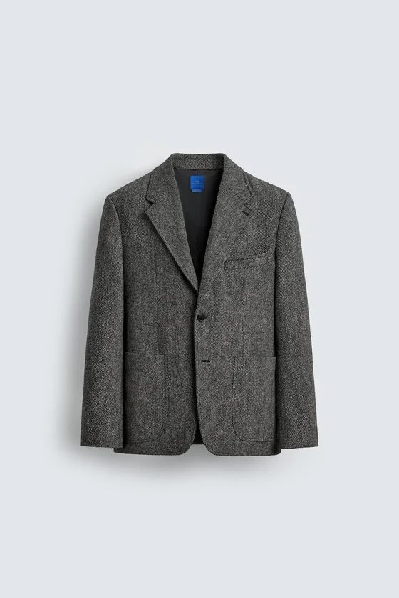 БЛЕЙЗЕР ИЗ 100% ШЕРСТИ Zara «Aaron Levine»