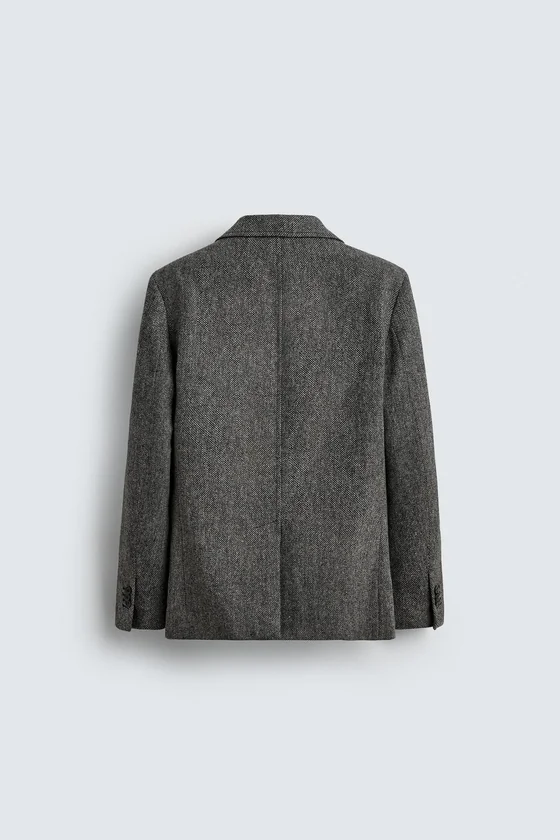 БЛЕЙЗЕР ИЗ 100% ШЕРСТИ Zara «Aaron Levine»