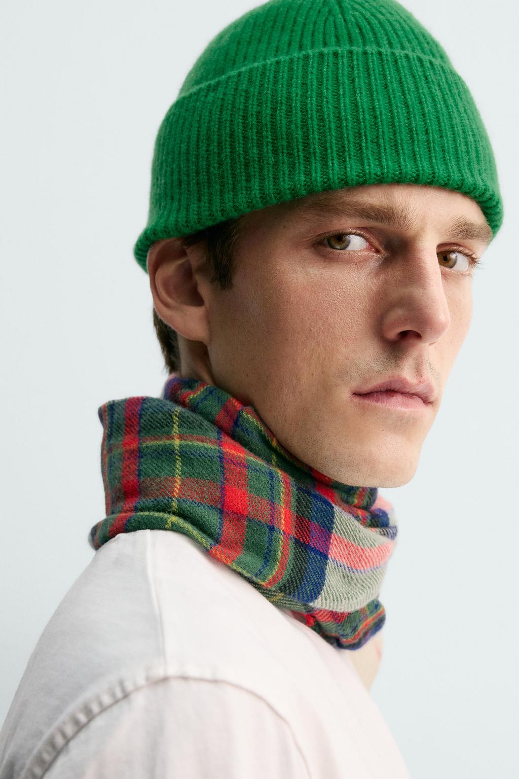 ШАПКА БИНИ 100% КАШЕМИР AARON LEVINE X ZARA