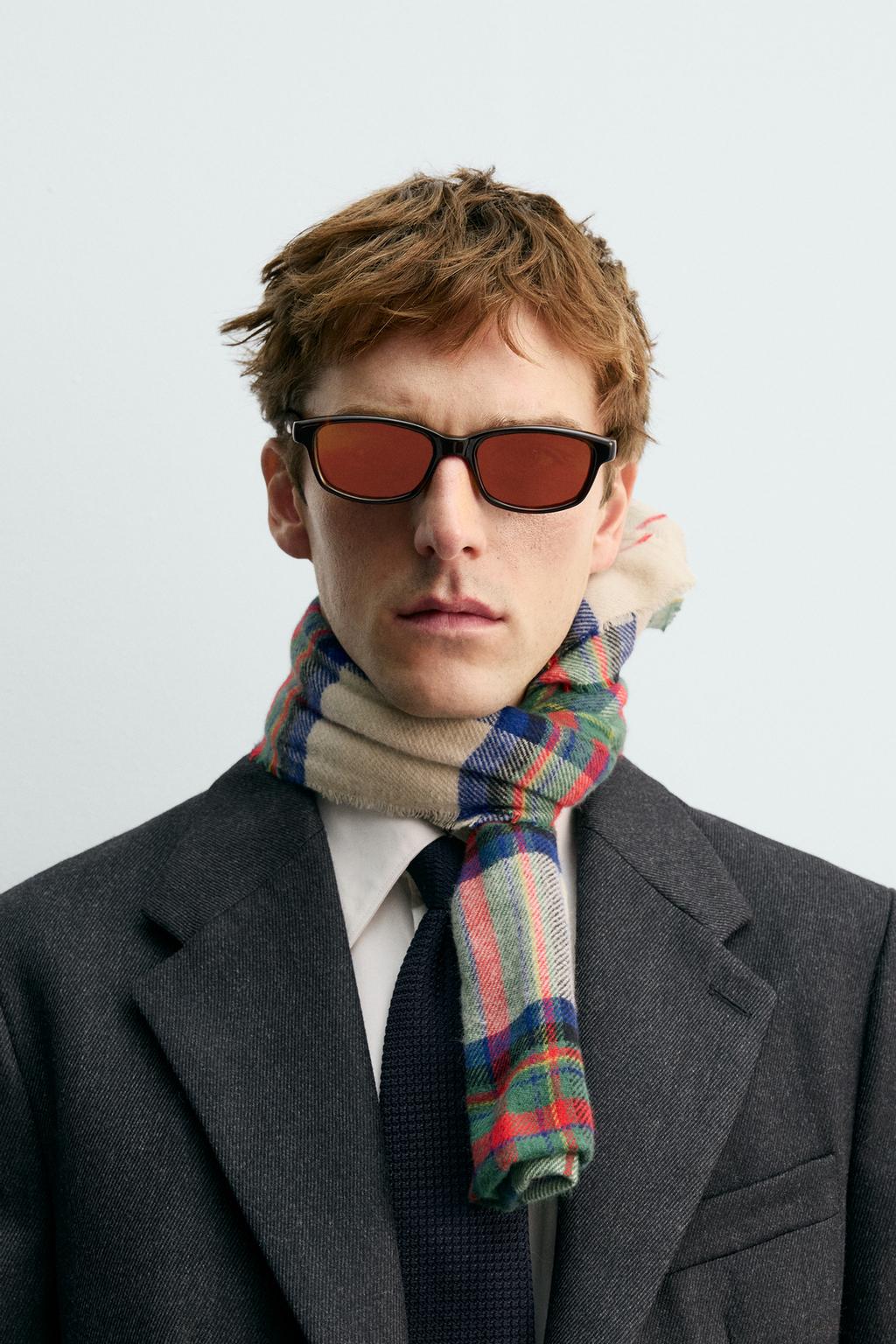 ОВАЛЬНЫЕ СОЛНЦЕЗАЩИТНЫЕ ОЧКИ AARON LEVINE X ZARA