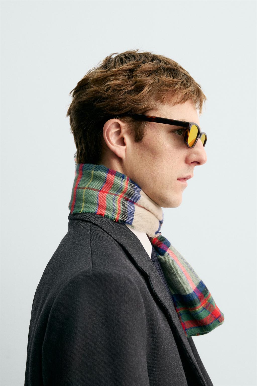 ОВАЛЬНЫЕ СОЛНЦЕЗАЩИТНЫЕ ОЧКИ AARON LEVINE X ZARA