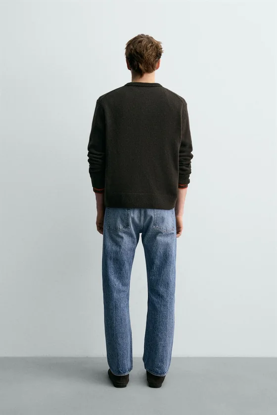 ДЖИНСЫ ПРЯМОГО КРОЯ  Zara «Aaron Levine»