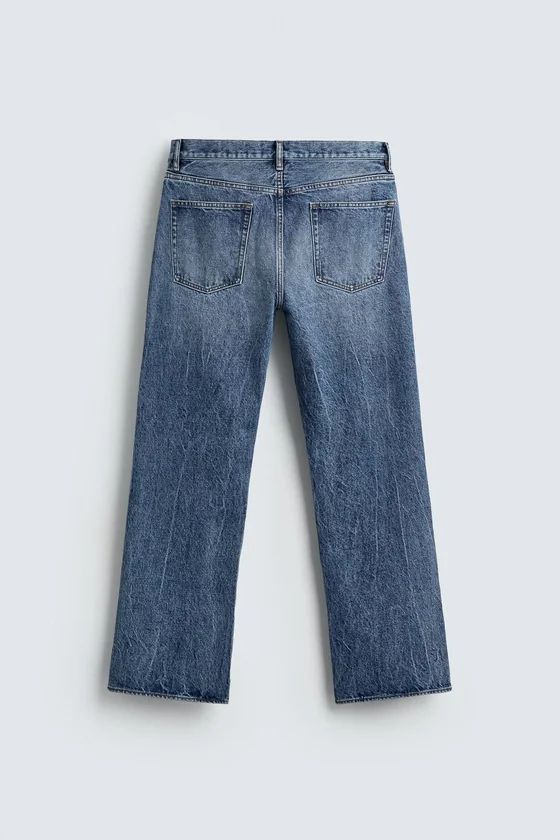 ДЖИНСЫ ПРЯМОГО КРОЯ  Zara «Aaron Levine»