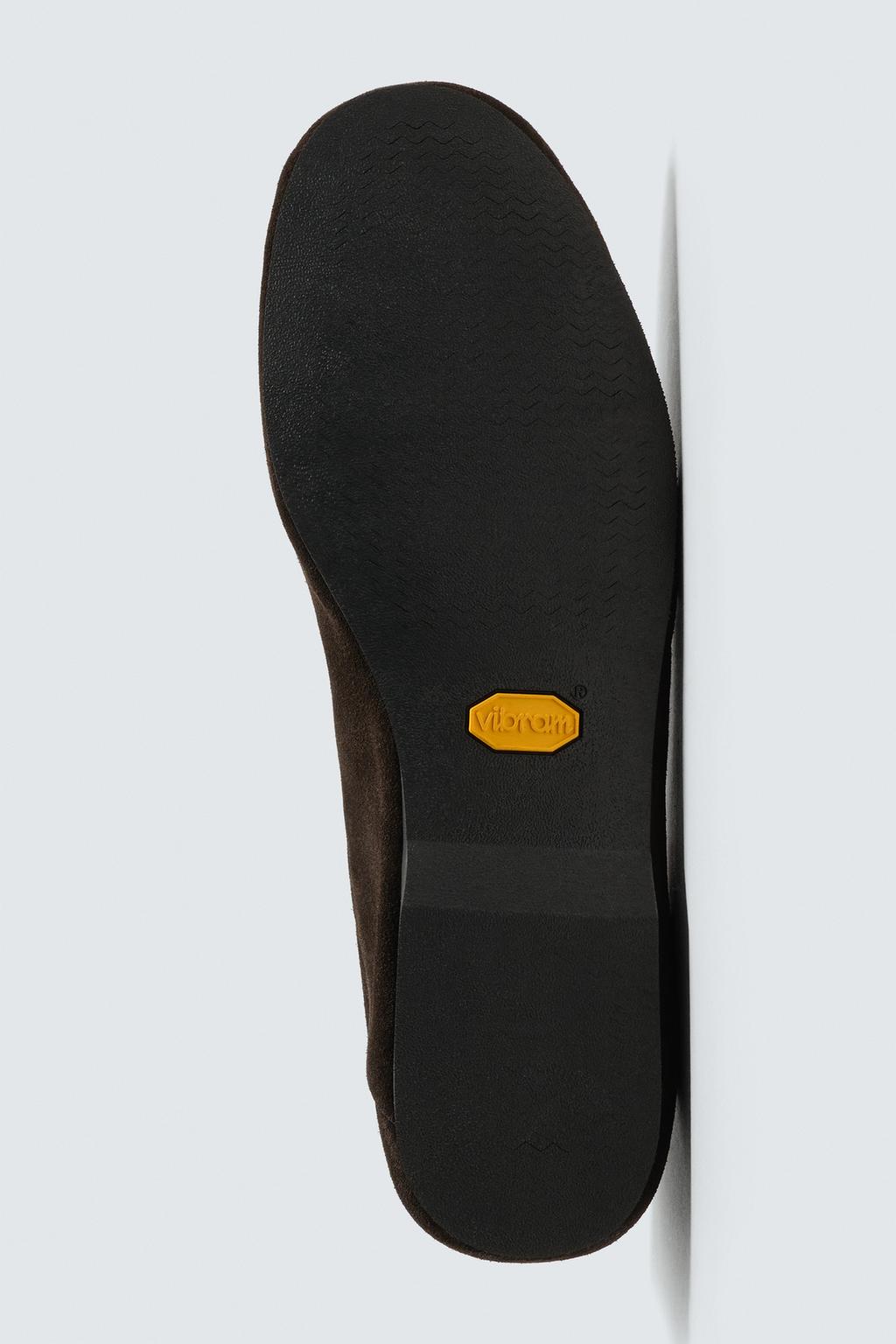 КОЖАНЫЕ ТУФЛИ С ПОДОШВОЙ VIBRAM® AARON LEVINE X ZARA