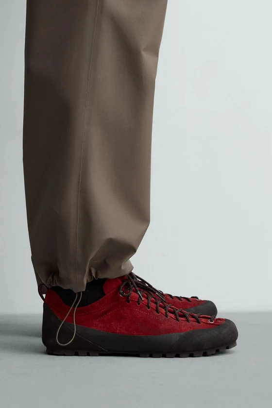 КРОССОВКИ КОЖАНЫЕ С ПОДОШВОЙ Vibram® Zara «Aaron Levine»