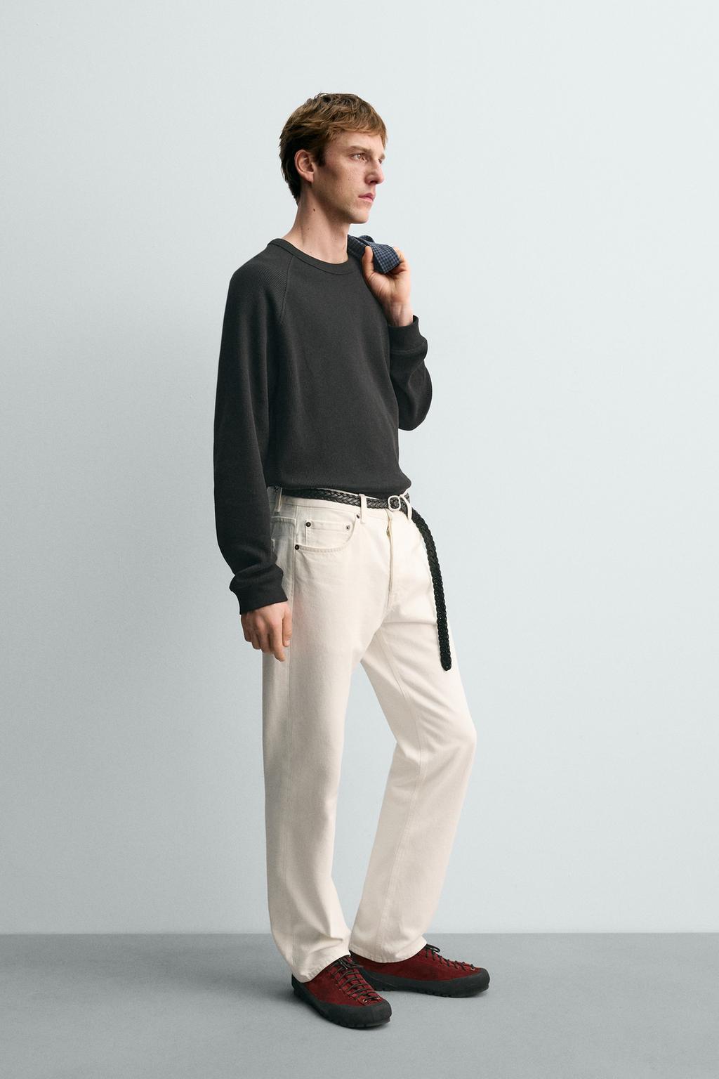 ФУТБОЛКА С ВАФЕЛЬНОЙ СТРУКТУРОЙ AARON LEVINE X ZARA