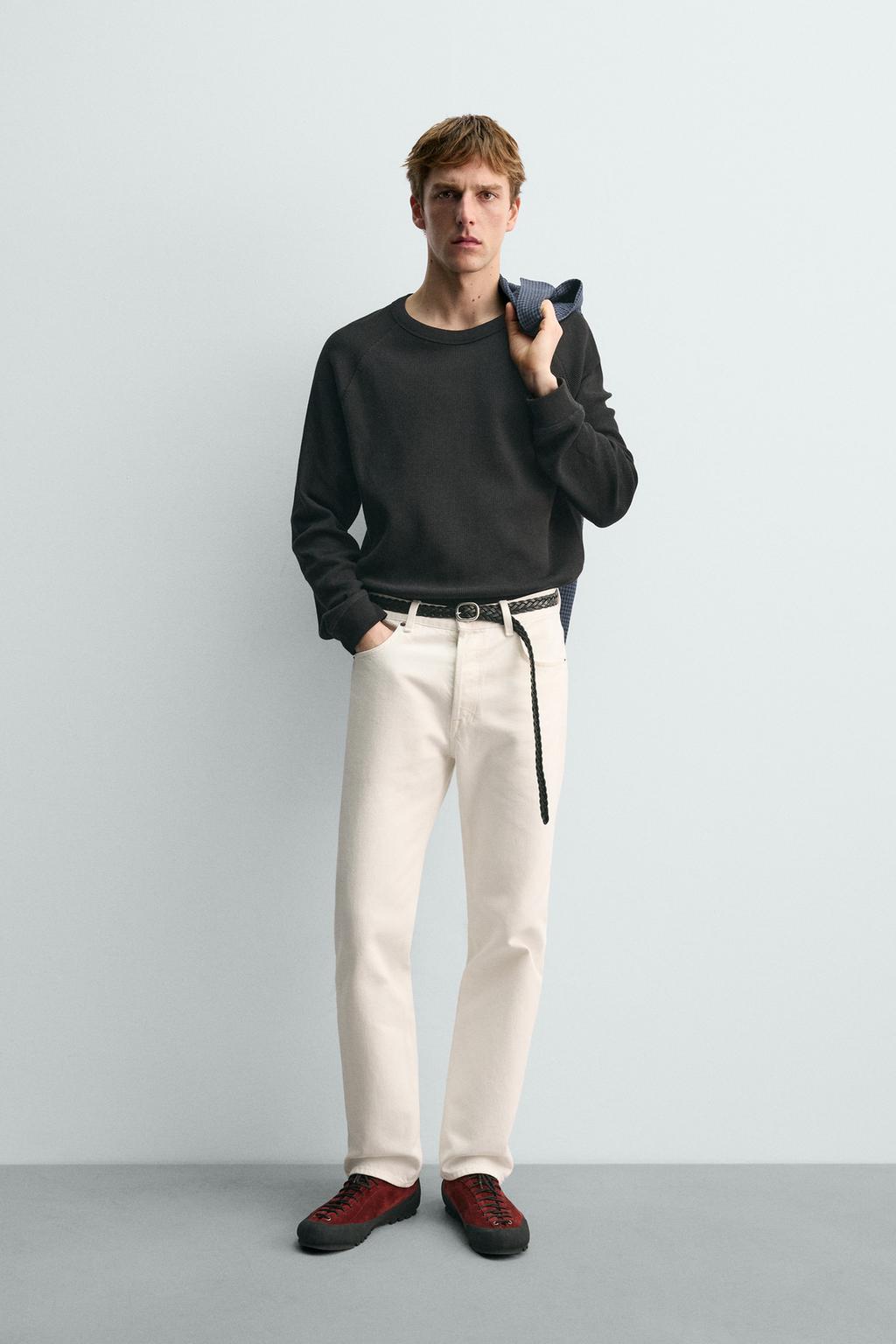 ФУТБОЛКА С ВАФЕЛЬНОЙ СТРУКТУРОЙ AARON LEVINE X ZARA