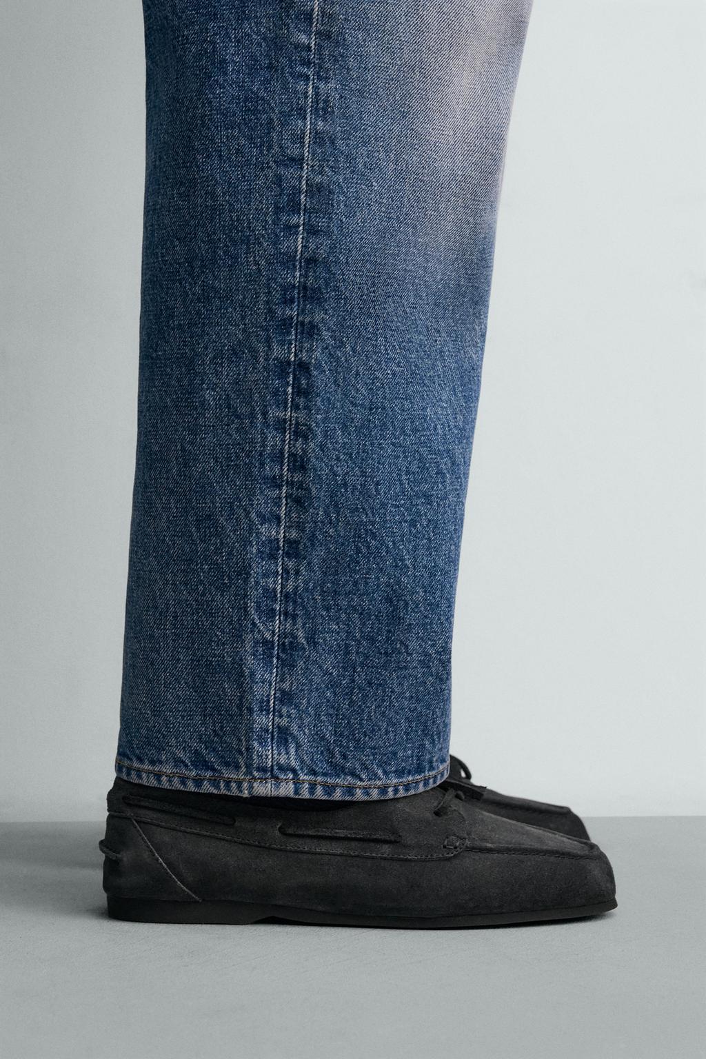 КОЖАНЫЕ ТОПСАЙДЕРЫ С ПОДОШВОЙ VIBRAM® AARON LEVINE X ZARA