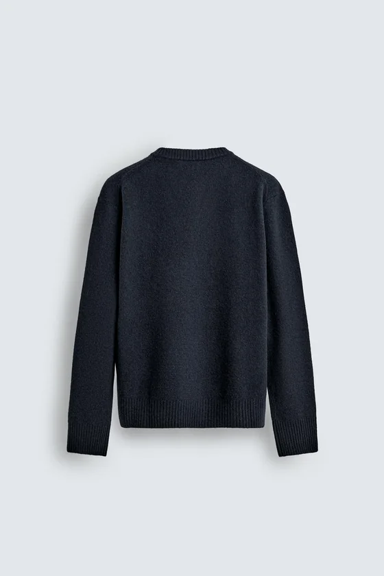 ШЕРСТЯНОЙ СВИТЕР С V-ОБРАЗНЫМ ВЫРЕЗОМ Zara «Aaron Levine»