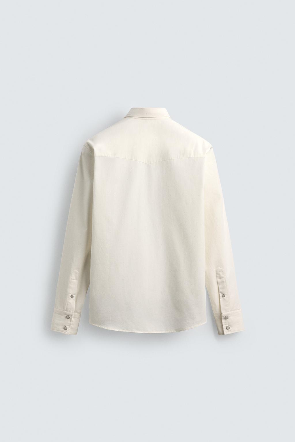 РУБАШКА В КОВБОЙСКОМ СТИЛЕ AARON LEVINE X ZARA