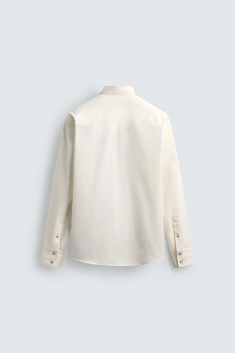 Рубашка western от aaron levine для zara