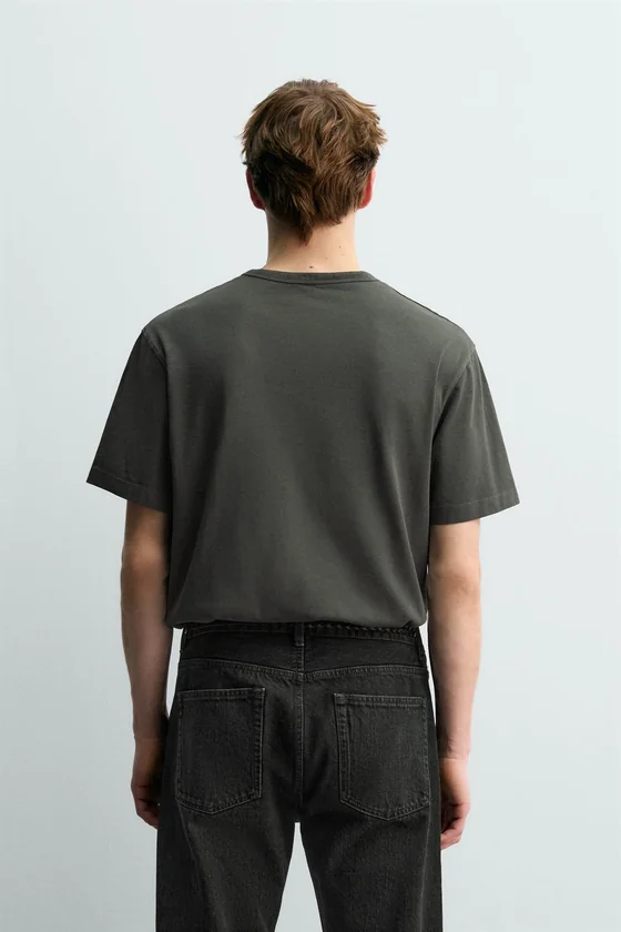 ФУТБОЛКА С КАРМАНОМ Zara «Aaron Levine»