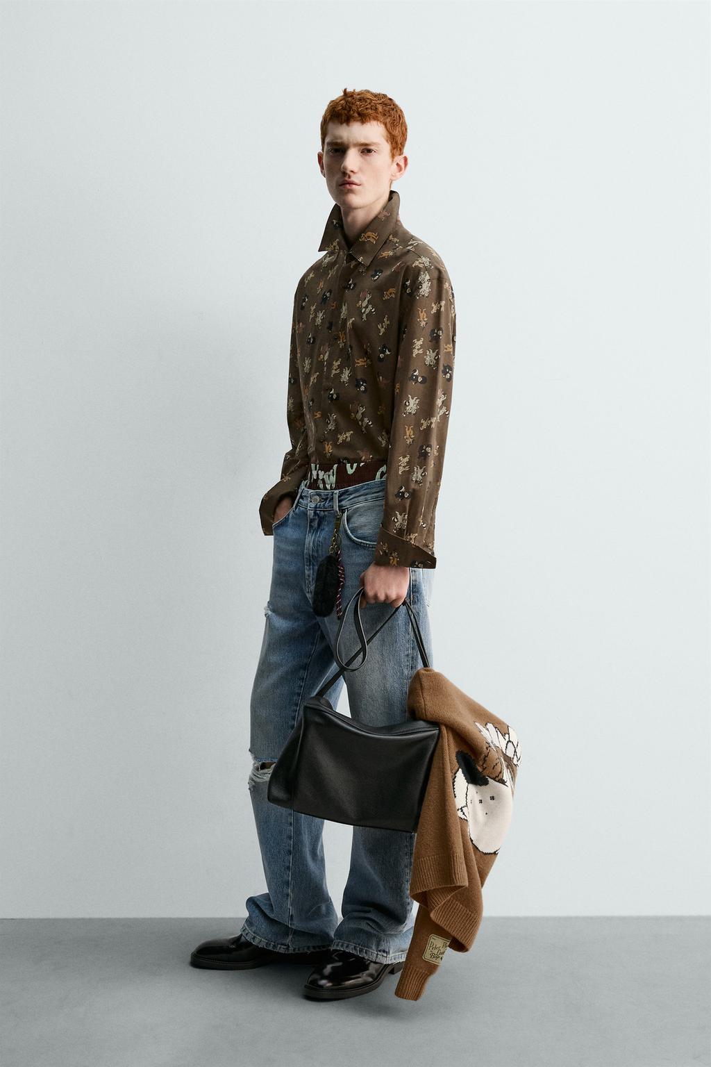 РУБАШКА С ПРИНТОМ LOST BOYS «ПИТЕР ПЭН» HARRY LAMBERT FOR ZARA X DISNEY