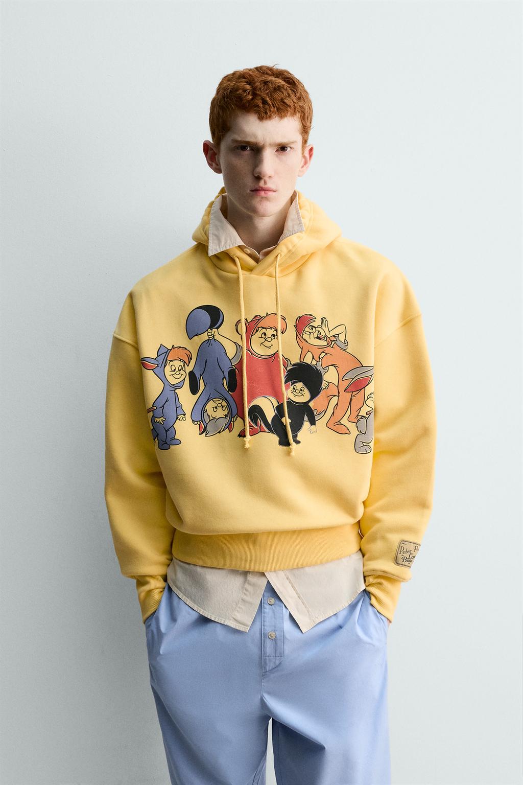 ХУДИ С КАПЮШОНОМ, КОЛЛАБОРАЦИЯ HARRY LAMBERT FOR ZARA X DISNEY