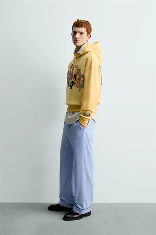 Худи с капюшоном, коллаборация HARRY LAMBERT FOR ZARA X DISNEY- Заказать в России