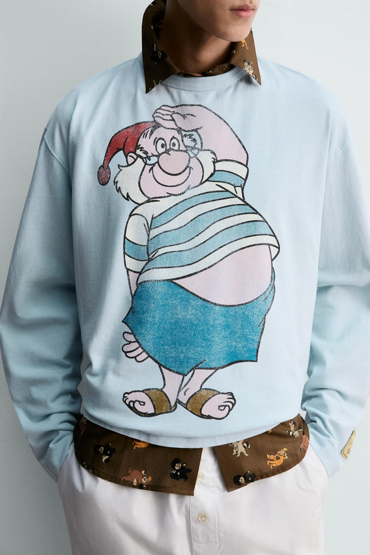 Футболка mr. smee peter pan от harry lambert для zara x disney