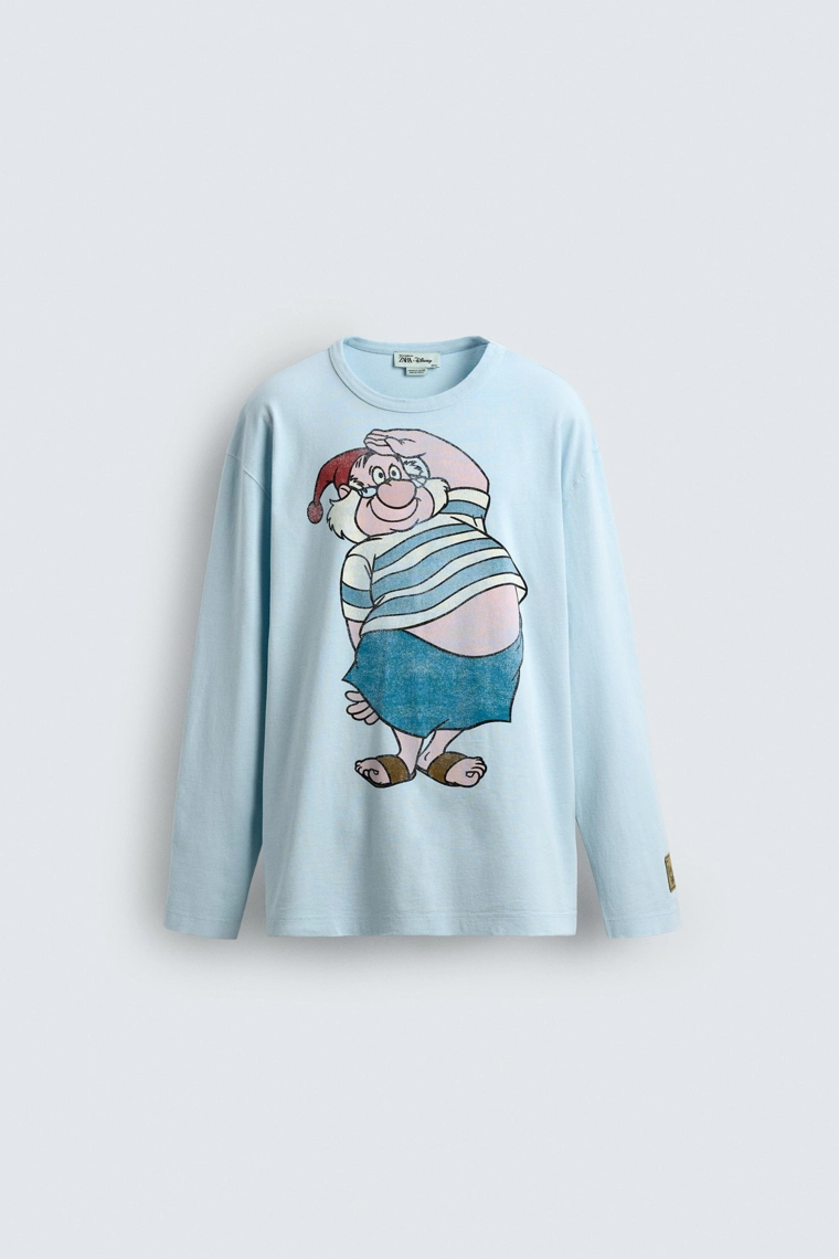 Футболка mr. smee peter pan от harry lambert для zara x disney