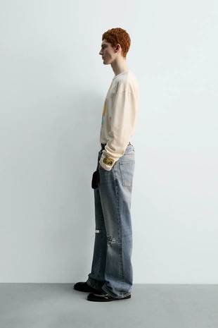 Футболка с русалкой питера пэна HARRY LAMBERT FOR ZARA X DISNEY- Заказать в России