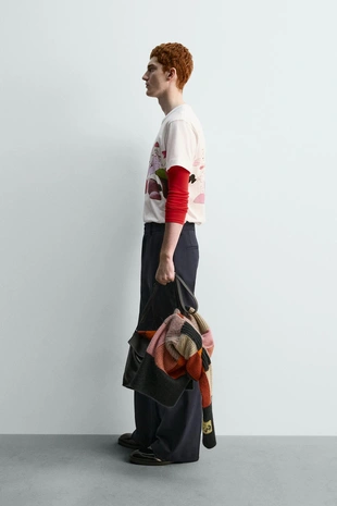 Футболка с принтом LOST BOYS питер пэн HARRY LAMBERT FOR ZARA- Заказать в России