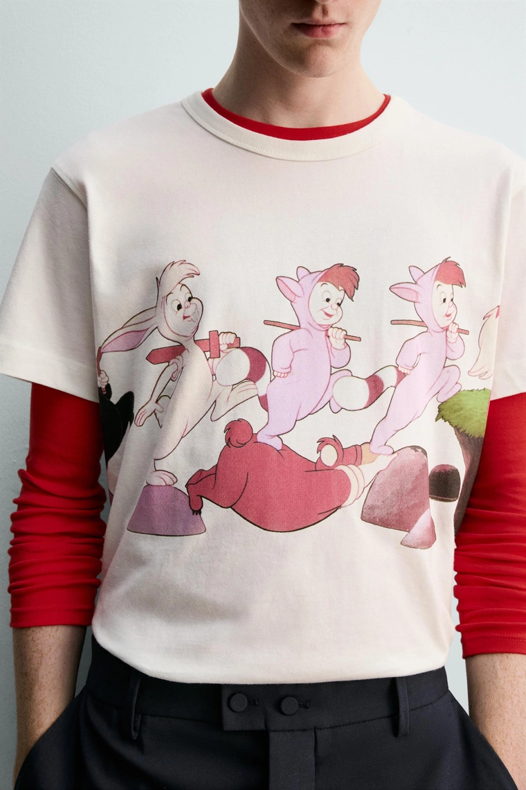 Футболка peter pan lost boys от harry lambert для zara