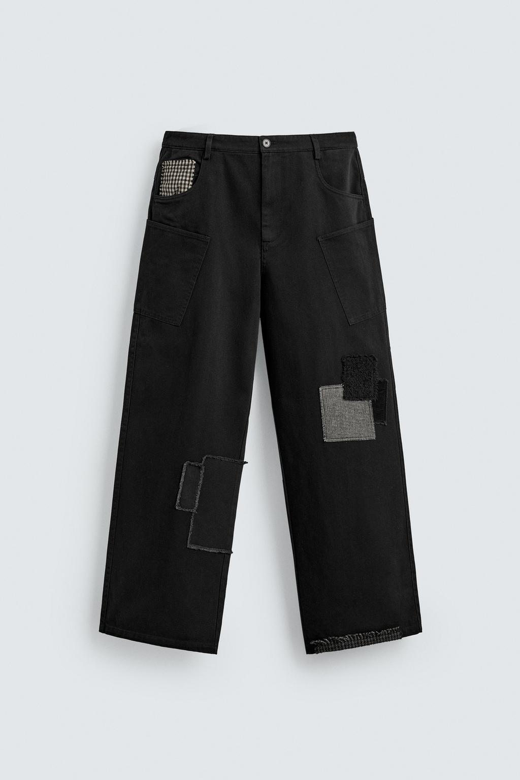 БРЮКИ WIDE FIT С НАШИВКАМИ HARRY LAMBERT FOR ZARA X DISNEY