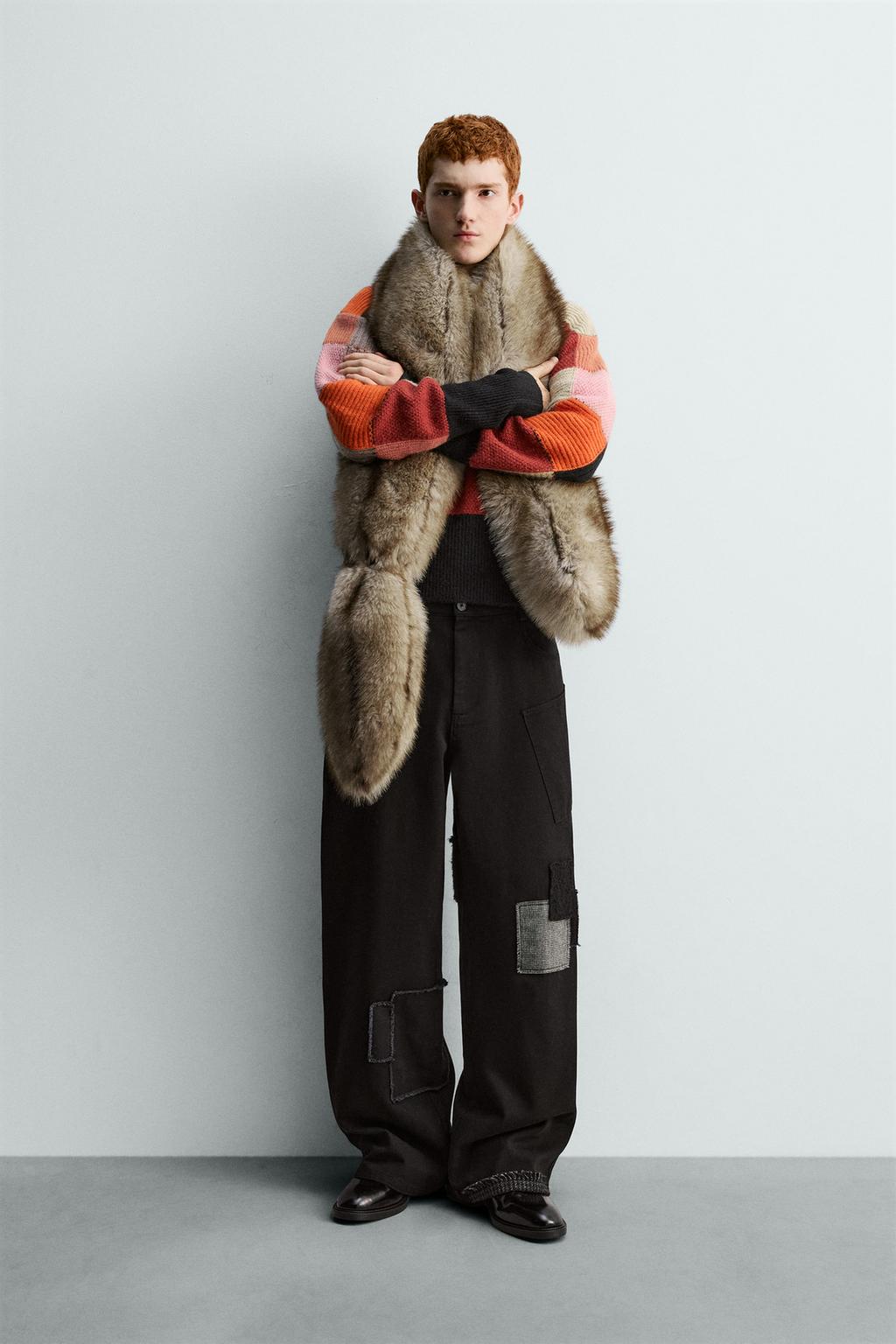 БРЮКИ WIDE FIT С НАШИВКАМИ HARRY LAMBERT FOR ZARA X DISNEY