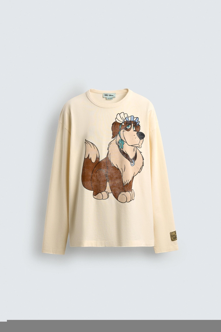 Футболка nana из коллекции harry lambert для zara x disney