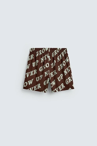 Трусы-боксеры с текстом «питер пэн» HARRY LAMBERT FOR ZARA X DISNEY- Заказать в России