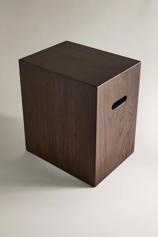 Деревянный кубический боковой столик- Заказать в России