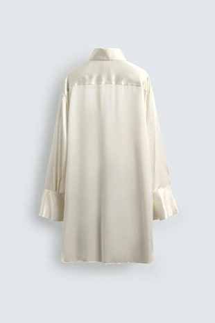 Рубашка оверсайз из 100% шелка с принтом «питер пэн» HARRY LAMBERT FOR ZARA X DISNEY- Заказать в России