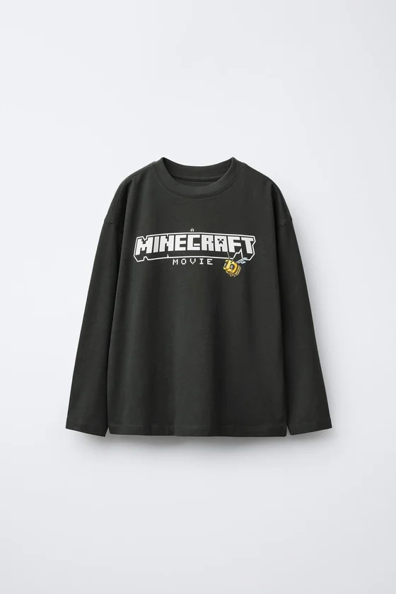 ФУТБОЛКА С ПРИНТОМ MINECRAFT © MOJANG AB. ™